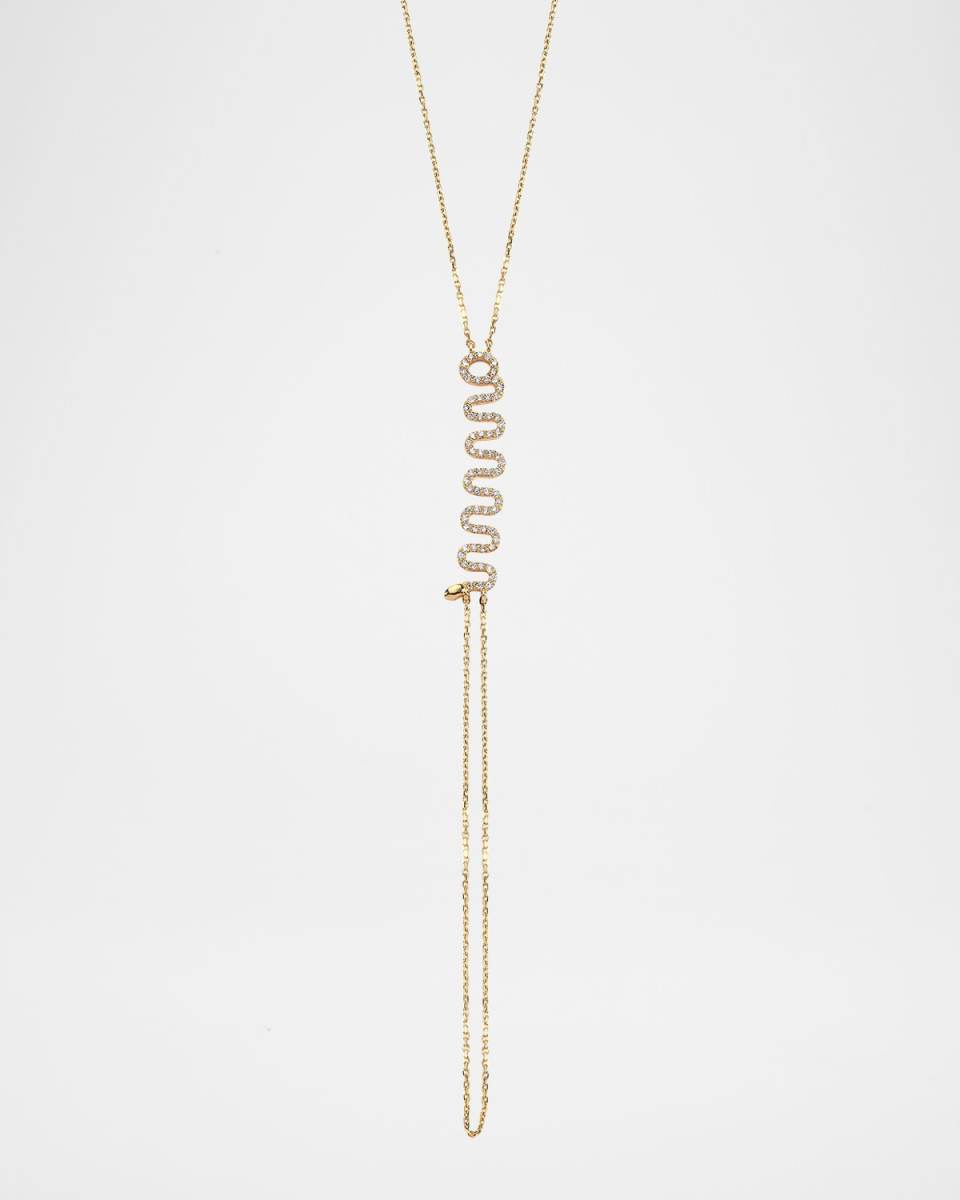 Kundalini White Diamond Hand Bracelet